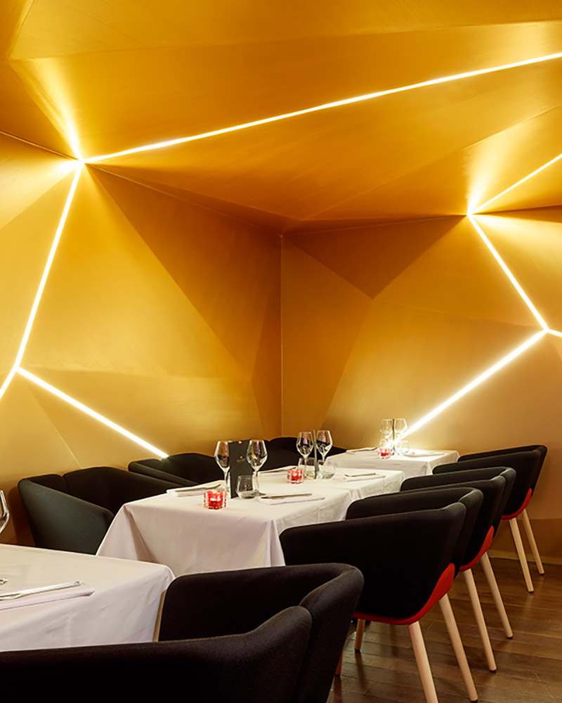 Restaurant Boutary Paris, intérieur